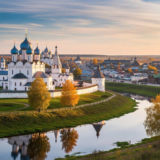 The historic city of Suzdal