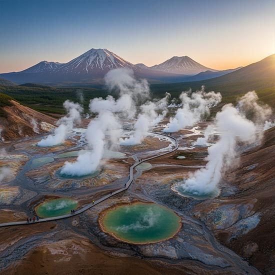 Volcanoes of Kamchatka